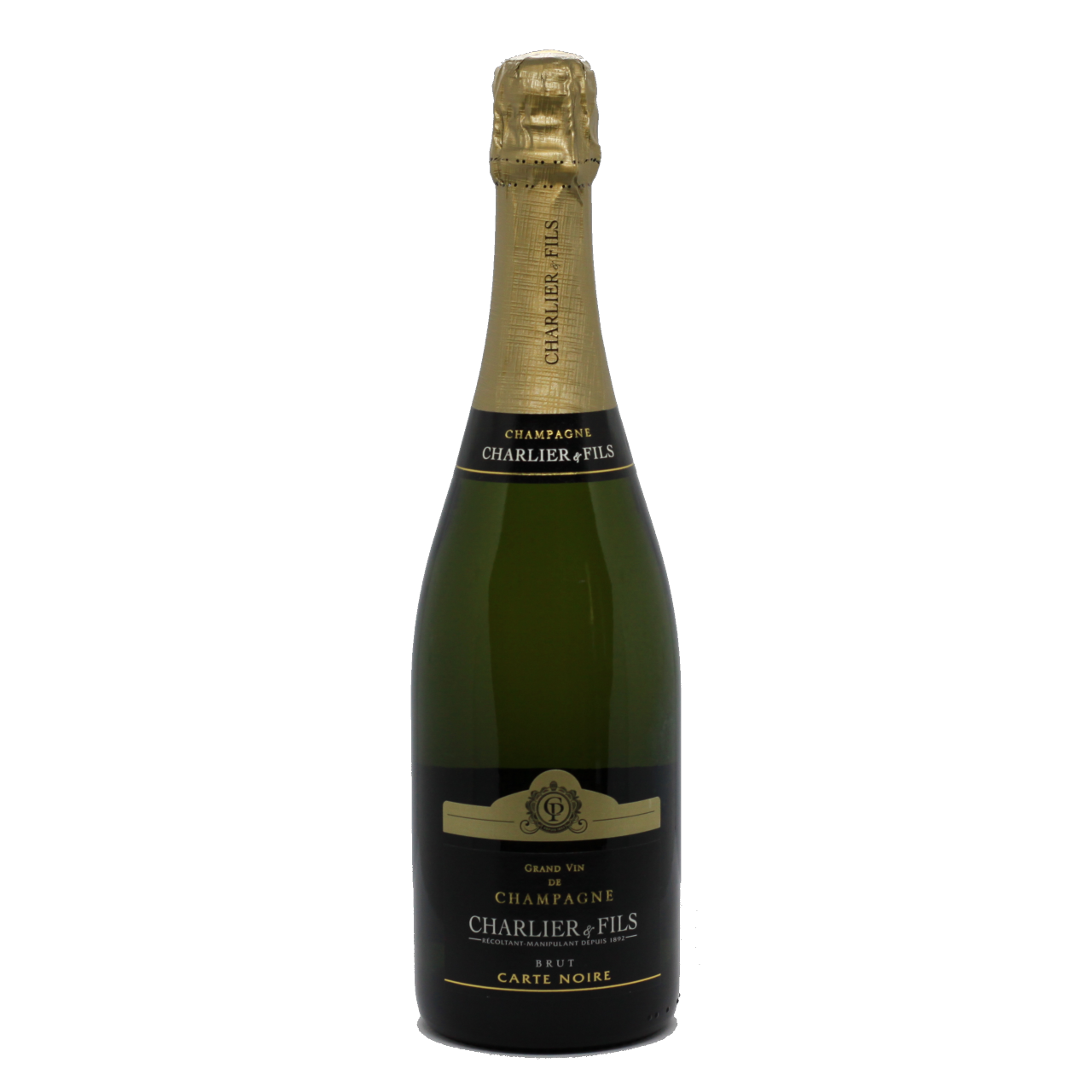 Charlier et Fils Carte noir brut champagne