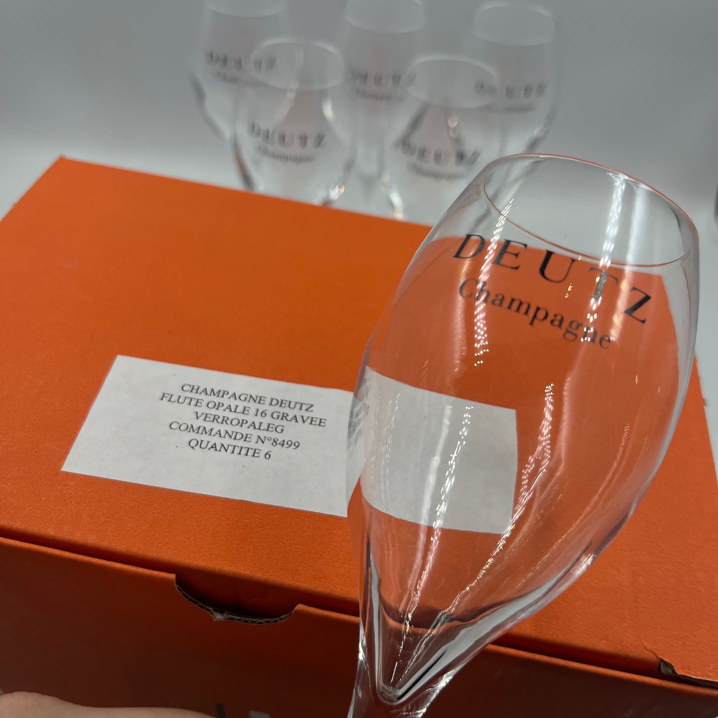 Deutz Champagne Glasses