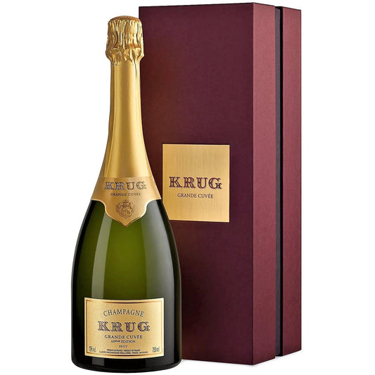 Krug Grande Cuvée NV 170 Edition with box champagne season