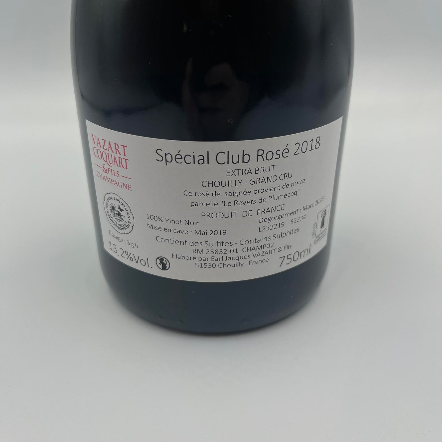 Vazart Coquart Special Club Rosé 2018