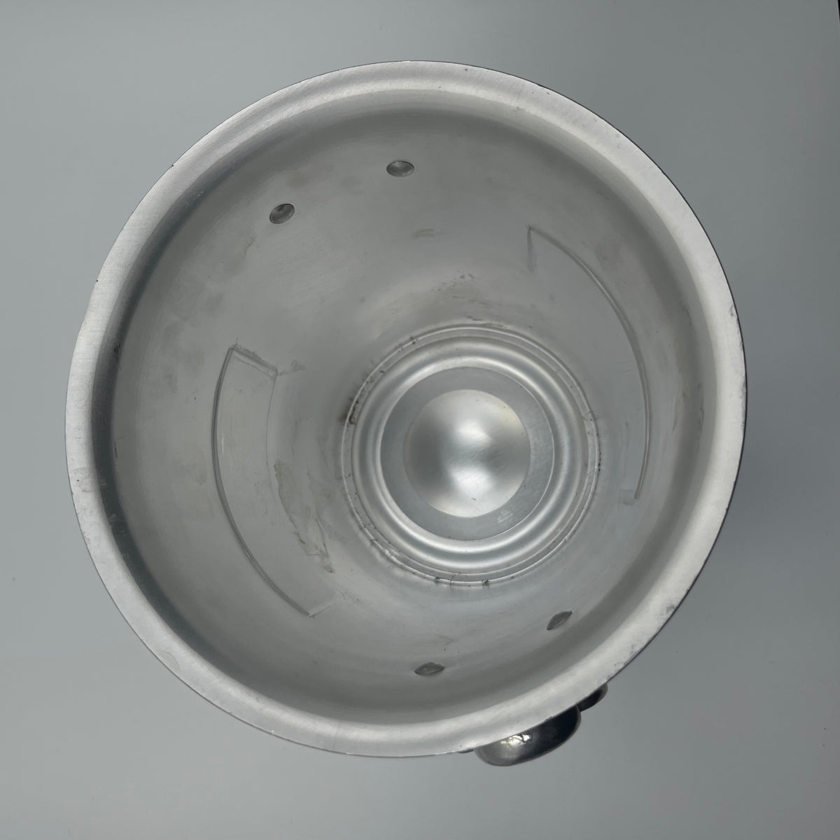 Billecart-Salmon Champagne Bucket. From the top looking into the bucket
