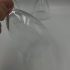 funny and old Moët et Chandon champagne glasses