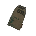 Bottle cover for blindtastings coffee bag material