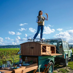 Lassalle champagne in the fields