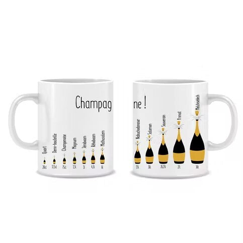 Champagne Size Mug