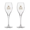 Keep Calm Drink Champagne Glasses