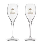 Keep Calm Drink Champagne Glasses