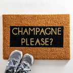 Champagne Doormat - Champagne Please?