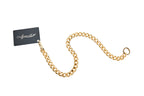 Sabrage Card Gold Chain - champagne season - black card