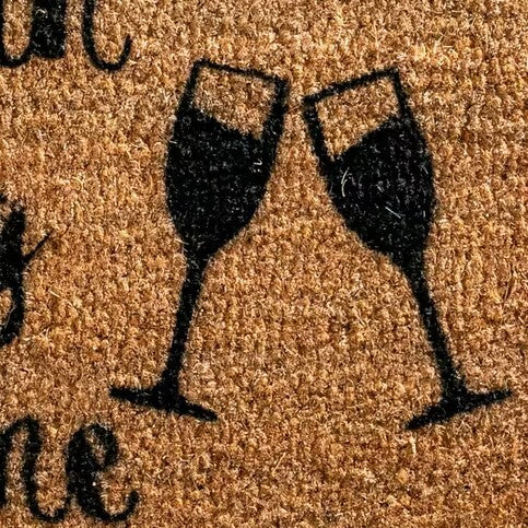Champagne Doormat - Bring Champagne