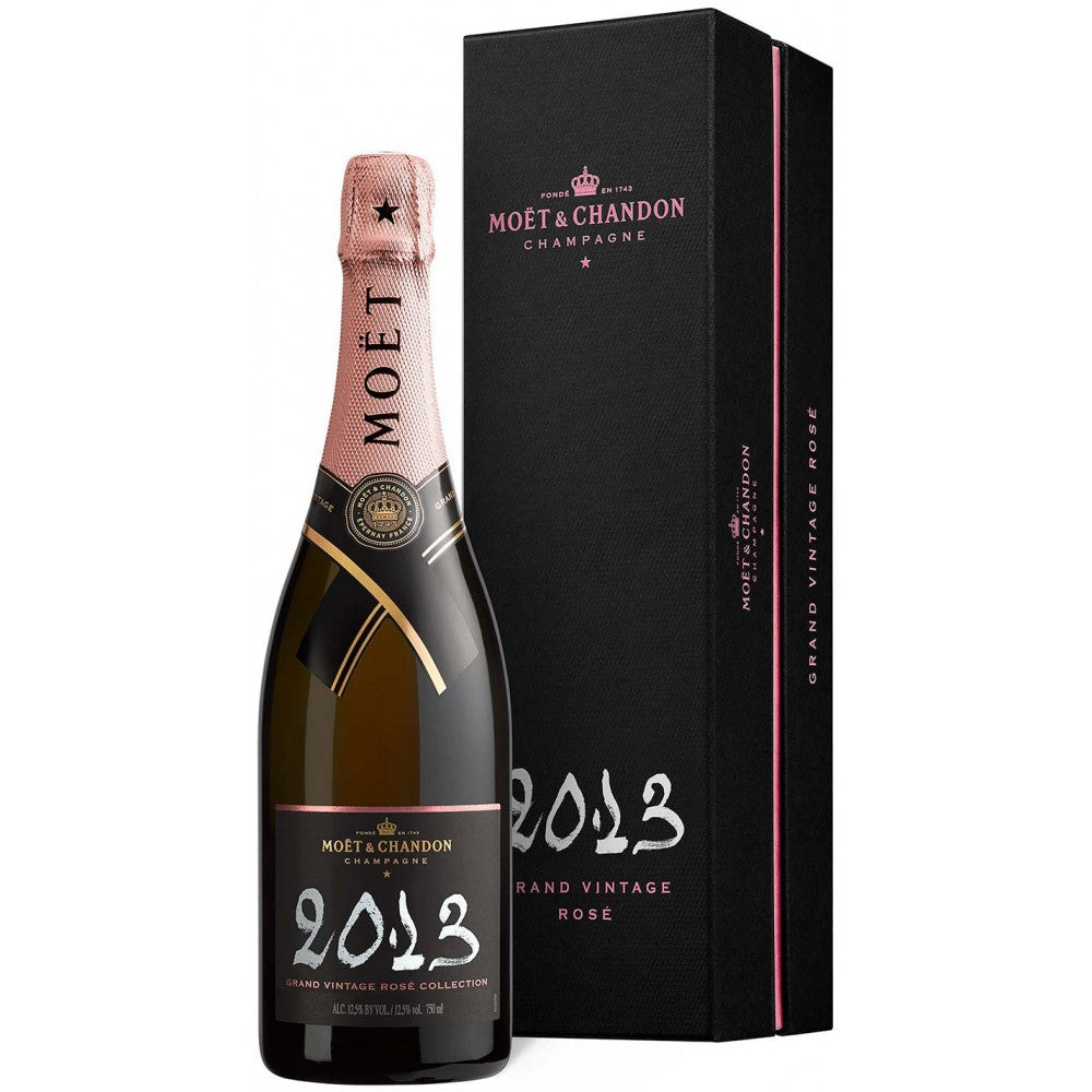 Moët & Chandon Rosé Grand Vintage 2013 with box